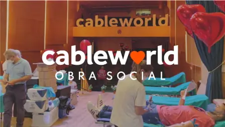 La obra social cableworld es una iniciativa de la empresa dedicada a causas solidarias