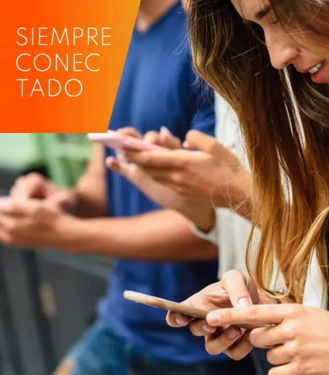Las ventajas de nuestras líneas móviles: datos ilimitados, conexión 5G, triple cobertura, llamadas ilimitadas